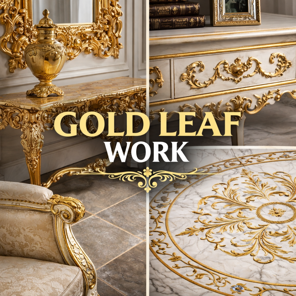 Gold Leaf Work